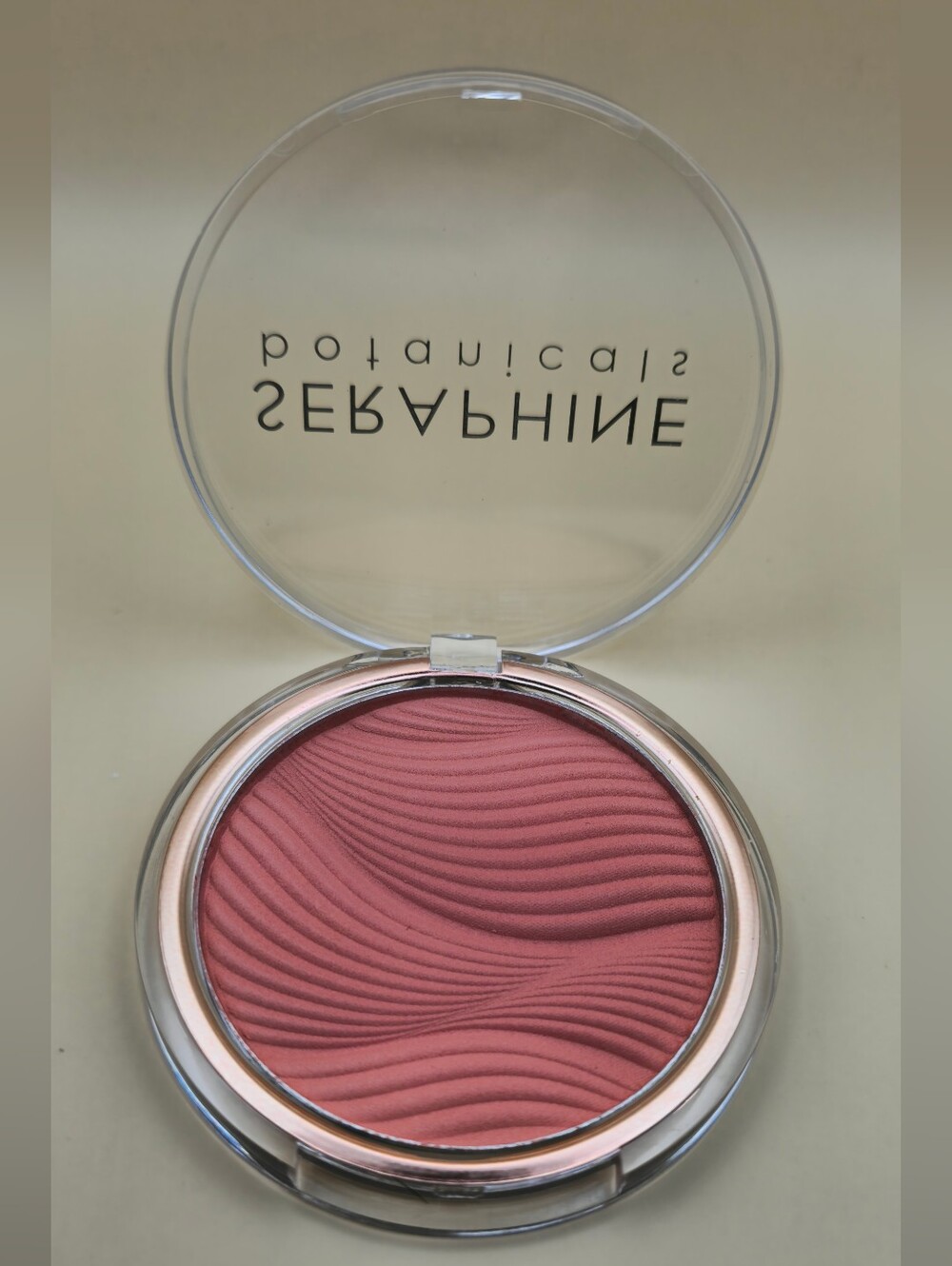 Seraphine Botanicals Tea + Rose Satin Blush in Fresh Apricot